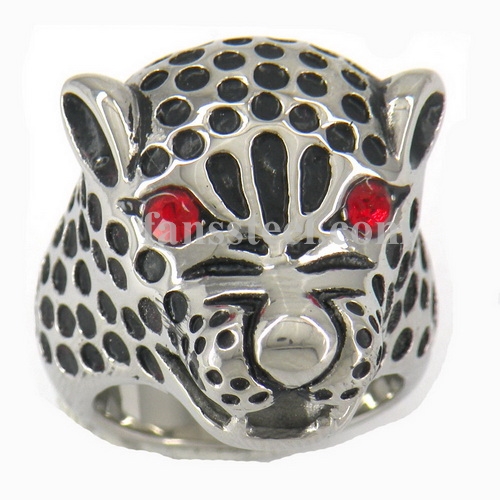 FSR09W84 Animal leopard panther ring - Click Image to Close